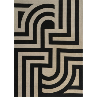 Alfombra TIFFANY BLACK (Art Deco Collection)